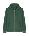 Heren Hooded Sweater Stanley Stella Mixer Full Zip Bottle Green